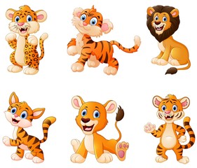 Sticker - wild animal cartoon