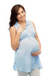 © Syda Productions - happy pregnant woman touching her big belly