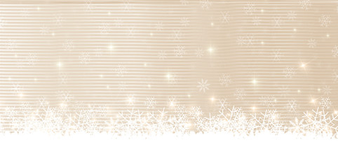 Wall Mural - クリスマス　雪　冬　背景