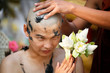 © weerajata - Young men remove hair to the ordination ceremony. The tradition
