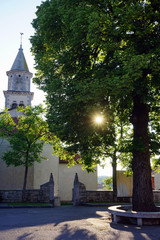 Wall Mural - Tower in old town