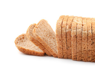 Sticker - Sliced bread, isolated on white