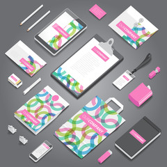 Poster - corporate identity print template