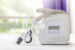 © sbw19 - Sleep apnea therapy,CPAP machine with mask and hose