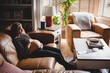 © Wavebreak Media - Pregnant woman relaxing in living room