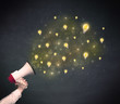 © ra2 studio - Megaphone with lightbulbs