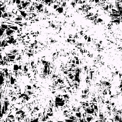 Poster - Chaotic geometric texture / pattern with random edgy shapes