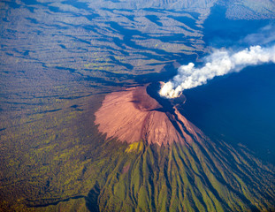 Mount Slamet or Gunung Slamet is an active stratovolcano in the Purbalingga Regency of Central Java, Indonesia.