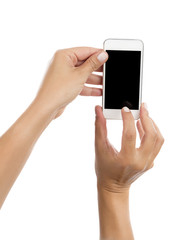 Wall Mural - selfie with smart phone