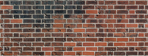 Naklejka - mata magnetyczna na lodówkę Old brick wall background