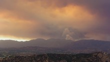 Santa Clarita Sand Fire Smoke Timelapse From Sun Valley, CA
