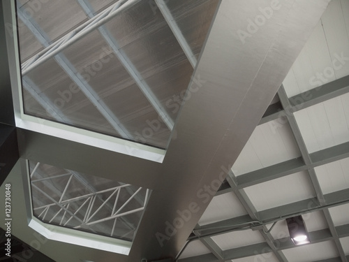 Aluminium Roof With Steel Beam And Silver Foil Insulation