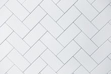 White Ceramic Brick Tile