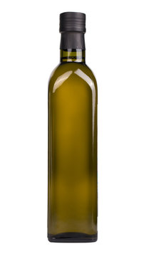 Fototapete - Olive oil bottle isolated on the white