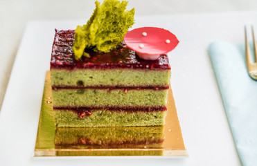 Poster - pistachio cake