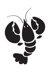 Wall Mural - Lobster icon, vector