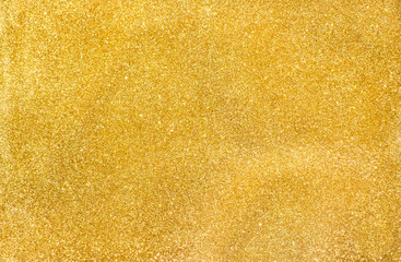 close up Gold glitter texture background,festive decoration