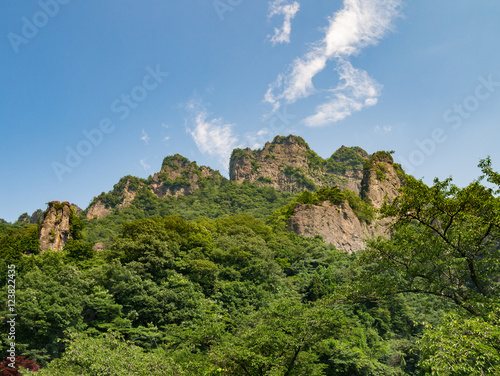Cuadros en Lienzo Mount Myogi (妙義山) in Gunma, Japan