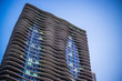 © Michael - Minimal shot of Aqua building in downtown Chicago with reflections on windows