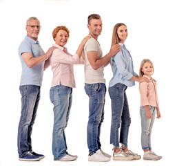 Poster - Happy big family