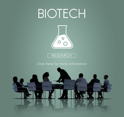 Sticker - Scientific Biochemistry Genetics Engineering Concept