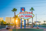 Fototapeta Las - Las Vegas sign