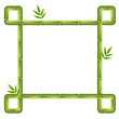 Bamboo frame and border