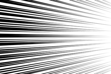 Wall Mural - comic speed lines background