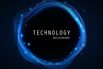 Aufkleber - Technology abstract background
