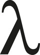 Greek lambda sign