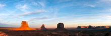 Scenic View Of Monument Valley Utah USA