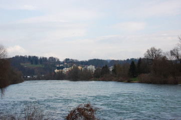 sava river and its clear water