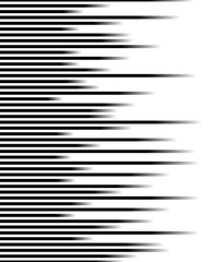 Poster - Parallel straight lines monochrome pattern geometric texture
