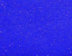 Blue background with glittering stars