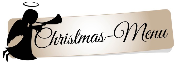 Sticker - Christmas Menü