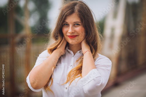 Very Beautiful Young Girl Is A Teenager In A Luxury Spanish Women