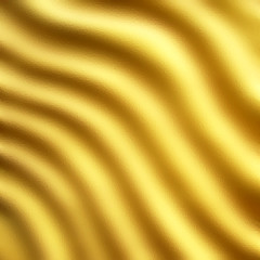 Sticker - gold blur wave background