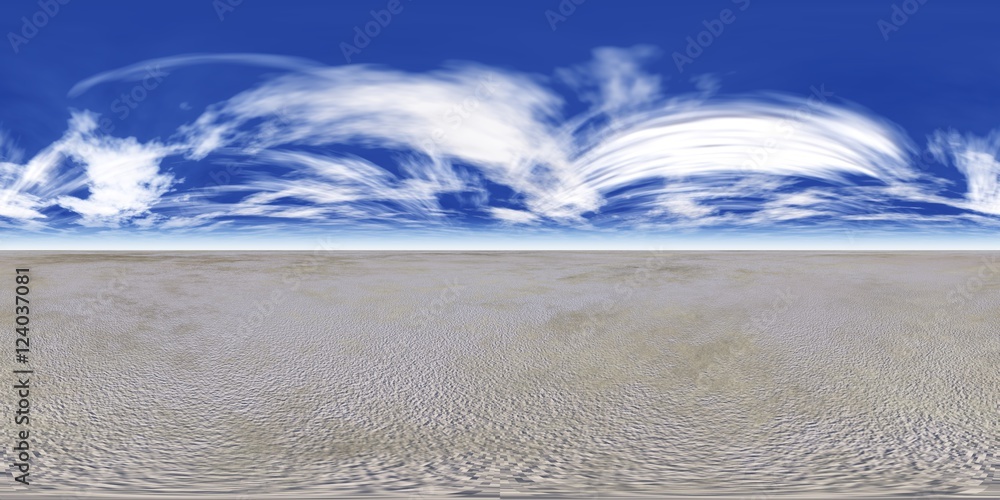 Ilustración de Stock Environment map. HDRI map. Equirectangular ...