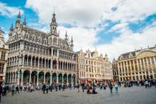 Grand Place In Brussels, Belgium