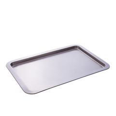 Wall Mural - Empty baking tray isolated on white