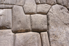 Fine Stonework In Inca Fortress Walls