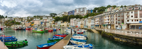 Fotografia  Panoramic of Luarca Old Port, Asturias, Spain