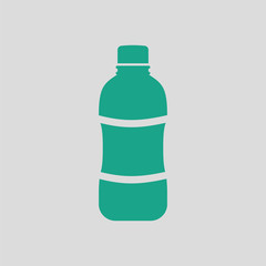 Canvas Print - Water bottle icon