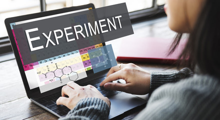 Wall Mural - chemical bonding experiment research science table of elements c