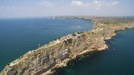 Sticker - Aerial view of Cape Kaliakra, Bulgaria