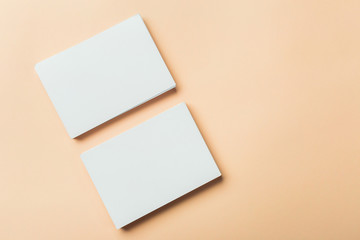 Poster - paper blank business cards