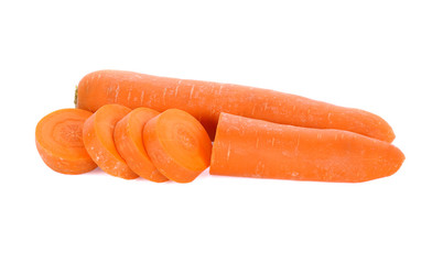 Carrot isolated on white background