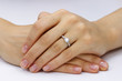© shutterman99 - Close up of female hands with ring