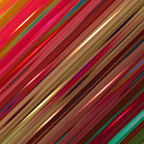 Fototapeta Tęcza - Abstract background. Lines and strips. Vector illustration.
