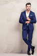 © neonshot - Elegant handsome man in suit.